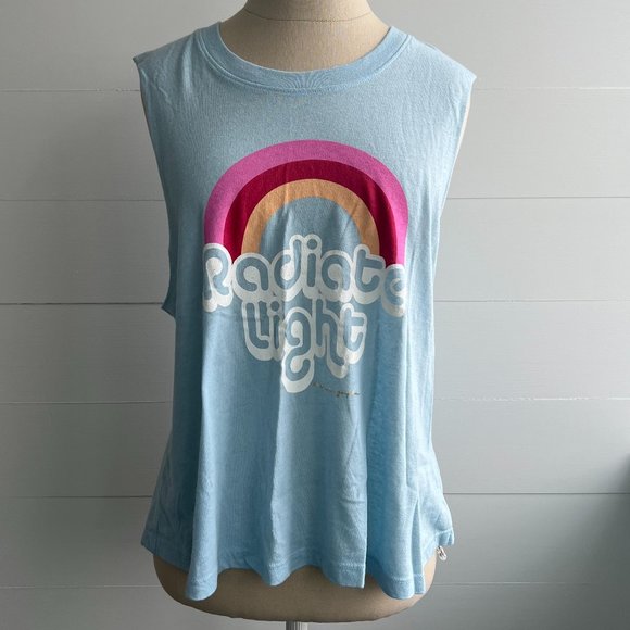 Spiritual Gangster Radiate Light Crop Tank - Picture 2 of 9